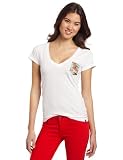 412mbHOElyL. SL160  Hurley Juniors Flammo Pocket V Neck Tee