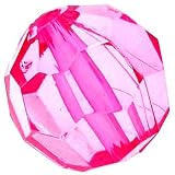 412mbgIfkKL. SL160  Fuchsia Faceted translucent acrylic plastic beads. (20 pcs). 16mm (5/8). 2mm hole. We have more items in stock. Larger quantities at better prices. Be sure to bookmark us. Thanks for shopping USBEADERY online!!  Reviews