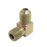 01.08 a 01.08 Codo Rosca latón Conector Agua Pipe Fitting