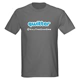 Qwitter Health Dark T-Shirt by CafePress