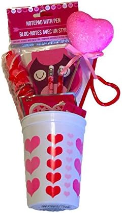 Valentines Heart Themed Cup Gift Set