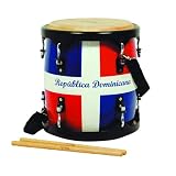 Tycoon Percussion 11 Inch Tambora - Dominican Republic Flag Finish