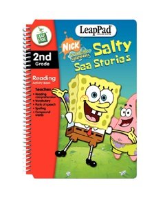 412meFss6hL LeapFrog LeapPad Educational Book: SpongeBob SquarePants Salty Sea Stories
