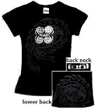 Rock Band TOOL silver foil eye '10,000 Days' Women's / Juniors tee
