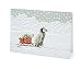 Gifted Penguin - Holiday Greeting Card Set of 2 Boxes
