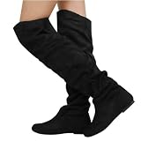 Starcy27 Slouchy Thigh-High Boot BLACK