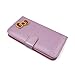 Euclid+- Pink Hello Kitty with Bow Knot Style Leather Case Cover for Samsung Galaxy S5 with Hello Kitty Style Cable Tie