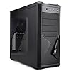 Zalman Z9  Midi Tower Case - Black (ATX, M-ATX, 7 Expansion Slots, Supports Bottom PSU Installation, Upto 7 System Fans, Tool Free HDD Installation)