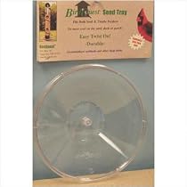 Bird Quest SBFTRAY2 Clear Plastic Seed Tray for All Feeders, 10.5-Inch