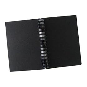 Winsor & Newton Hardback Sketch Books - Black 180gsm - A5