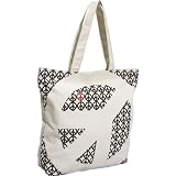 Ashley M Peace Sign with heart canvas tote