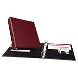 Avery Durable Binder with 1.5 Inch EZ-Turn Ring, Burgundy (27352) Knowing God: Walking through the Book of Books