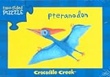 Crocodile Creek Two-sided Puzzle Pteranodon/Iguanodon