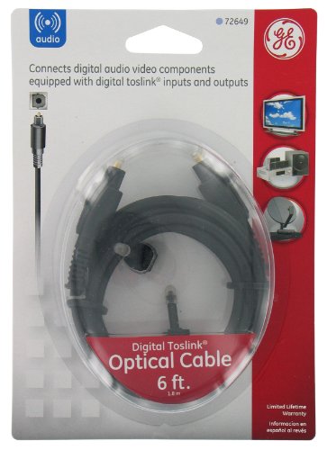 Digital Toslink 6ft Optical Cable