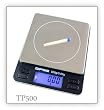 Mini Balance Digital DIPSE TP 500 capacit� 500g x 0,05g Balance de poche pr�cision de fines �cailles, qui d'or avec un poids suppl�mentaire grand plateau