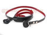 Rainbowimaging Black (white Stitch) Genuine Leather Neck Strap for Fuji X100, X10, Leica M9, M8, M7 , M6, M5, X1, Leica R Camera, Sony NEX-5 NEX-3, Olympus E-P1, E-P2, E-PL1, E-PL2, E-P3, Panasonic D-LUX 5, GF3, GF2, GF1, GH3, GH2, GH1, G10, G3, G2, G1 & any other Digital SLR and Classic Cameras.