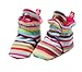 Zutano Baby-Girls Newborn Super Stripe Booties
