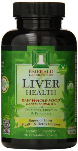 Emerald Laboratories Liver Health Vegetable Capsules, 90 Count