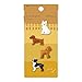 Designphil Midori Mini Magnet, Dogs (49753006) - Cute Animal Magnet, 6 Pcs, Multicolored Plastic