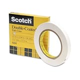 MMM666121296 - 666 Double-Sided Film Tape with Liner