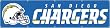 San Diego Chargers 8 Foot Applique and Embroidered Banner NFL Football Fan Shop Sports Team Merchandise