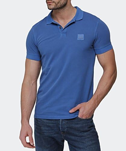 Hugo Boss Orange Pascha Polo Shirt L Blue