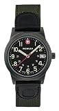Wenger - 70392 - Montre Homme - Quartz - Analogique - Bracelet nylon Vert