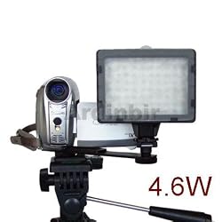 Video LED Light for SANYO VPC-CG20, CG10, CG9, CG6, CG65, FH1A, FH1, HD2000A, HD1010, HD700, HD2000, HD2, HD1, HD1A, HD1000, WH1, TH1, E2, E1