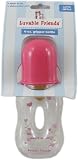 4 oz. Gripper bottle (latex nipple), Pink