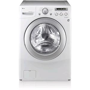 LG : WM2050CW 27in Front Load Washer, 4.0 cu. ft. Capacity - White
