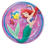 Little Mermaid Lunch Plates 8ct