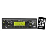 Enrock EKMRB11 Black In Dash Boat Marine AM FM Radio MP3 Player USB & SD MMC Card... 