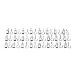 IKEA - DIGNITET Curtain Ring with Clip, Stainless Steel (24)