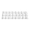 IKEA Gardinenringe "Riktig" mit Klips f�r Gardinenseilsystem Spannsystem - 24 St�ck aus EDELSTAHL