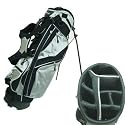 Prosimmon Golf Deluxe Stand Bag Black Silver