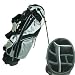 Prosimmon Golf Deluxe Stand Bag Black Silver