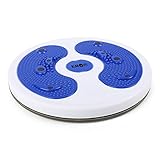 Klarfit myTwist Body Twister Board (Foot Massager, Compact Design & Magnetic Stimulation) - Blue