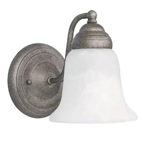 Capital Lighting Fixtures One Light Sconce With A ASH Finish 1361AH-117