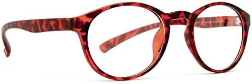 Protective Computer Glasses by Phonetic Eyewear Alpha in Tortoise by Phonetic Eyewear