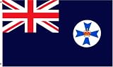 Outdoor Living : Queensland Flag - 3 foot by 5 foot Polyester (NEW)