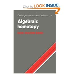 Algebraic Homotopy (Cambridge Studies in Advanced Mathematics)
