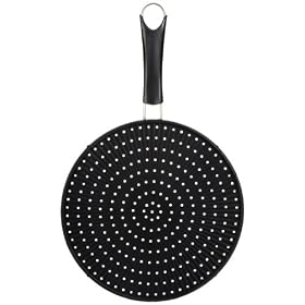 Mastrad F64000 Silicone Splatter Screen, 29 cm, Black