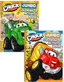 Chuck & Friends JUMBO 96 Page Coloring Books: 12PK Assortment - 12 per case