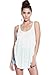 Alexander + David A+D® Womens Casual Sexy Rib Racerbk Tank Top w/High Slit