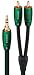 AudioQuest Evergreen 1.5m (4.92 ft.) 3.5mm to RCA Analog Audio Interconnect Cable
