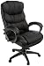 Search : Kathy Ireland Office by Martin Commonwealth Executive Chair, Black Leather