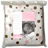 Aden & Anais Pink/Brown Dream Muslin Baby Blanket