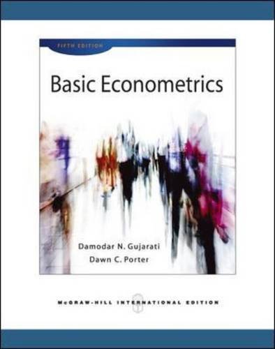 Basic Econometrics by Damodar N. Gujarati (2010-04-01)