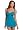 Jantzen Women's Bejeweled Swimdress, Turquoise, 6