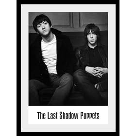 Last Shadow Puppets Alex Turner Miles Kane tour poster (affiche) approx 34" x 24" inch ( 87 x 60 cm)large